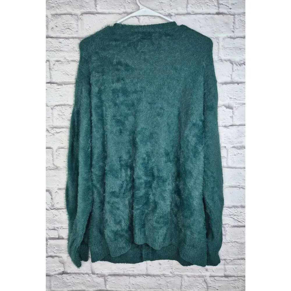 Vans X Curren X Knost Cardigan Teal Unisex Size Medium Thalia Pilgrim Saturday's - Picture 5 of 9